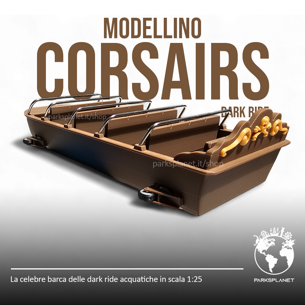 Modellino Dark Ride "Corsairs" - immagine 2