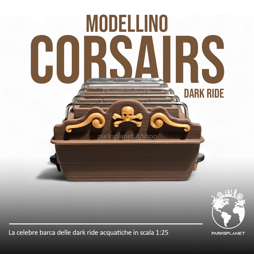 Modellino Dark Ride "Corsairs" - immagine 3